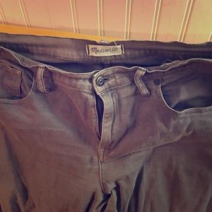 Madewell high rise skinny jeans